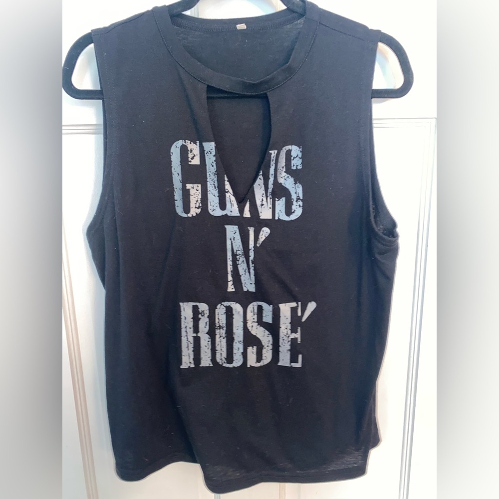 Black Guns and Rosé TShirt Size Large